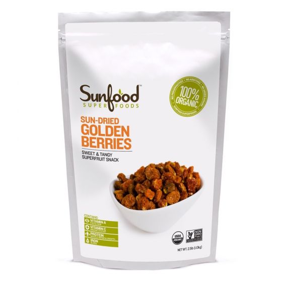 Sunfood Golden Berries - 2.5lbs
