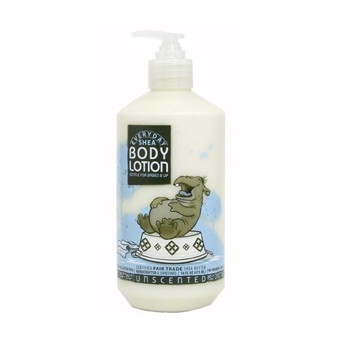 Every Day Shea Butter Baby Lotion, Gently Unscented 