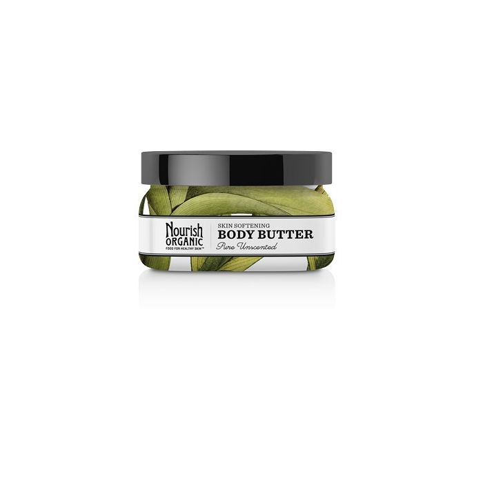 Nourish Organic Skin-Softening Organic Body Butter - Pure Unscented