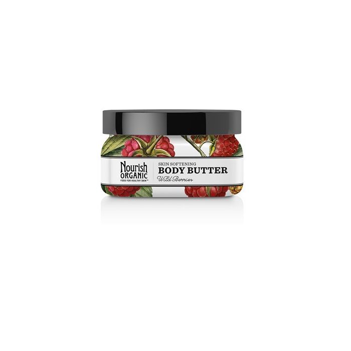Nourish Organic Skin-Softening Organic Body Butter - Wild Berries