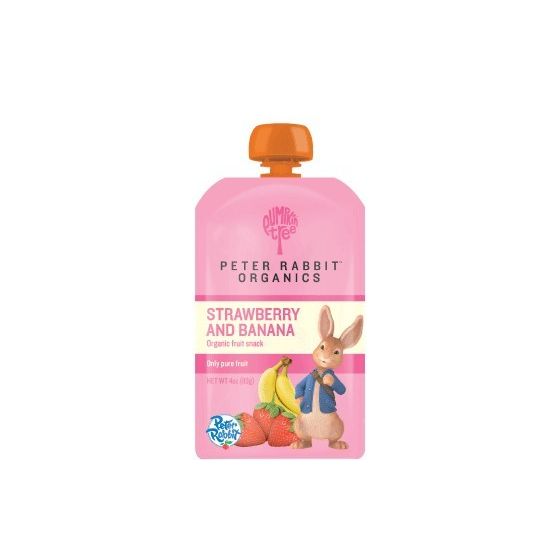 Peter Rabbit Organics Strawberry and Banana 10 Pack