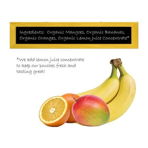 Peter Rabbit Organics Mango, Banana and Orange 10 Pack