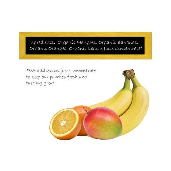 Peter Rabbit Organics Mango, Banana and Orange 10 Pack