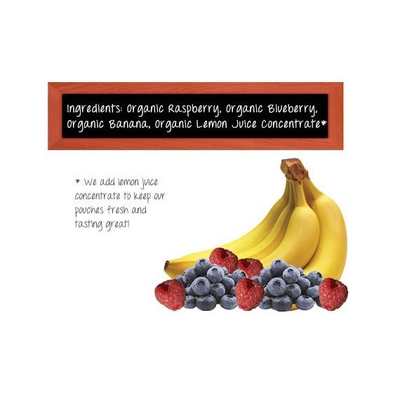 Peter Rabbit Organics Raspberry, Banana and Blueberry 10 Pack