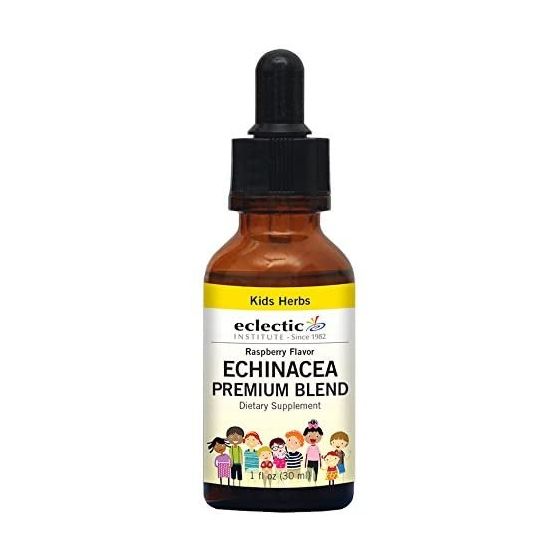 Eclectic Institute Inc Echinacea Premium Blend, Yellow/Raspberry, 1 Ounce