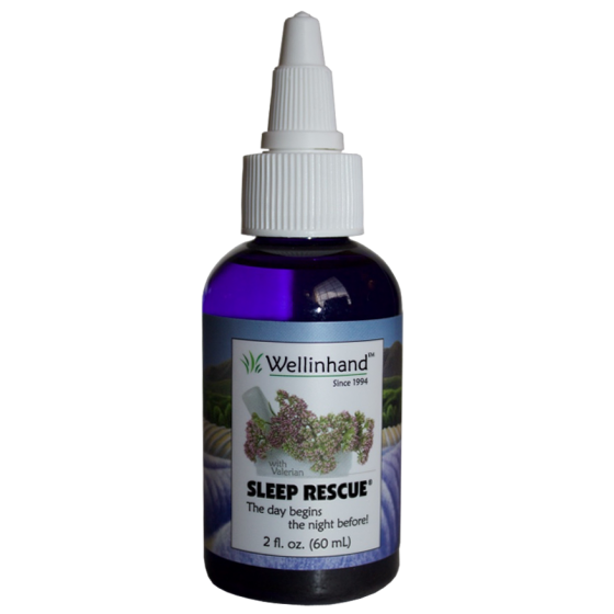 WellInHand Action Remedies: Sleep Rescue® glass bottle, 2 fl oz
