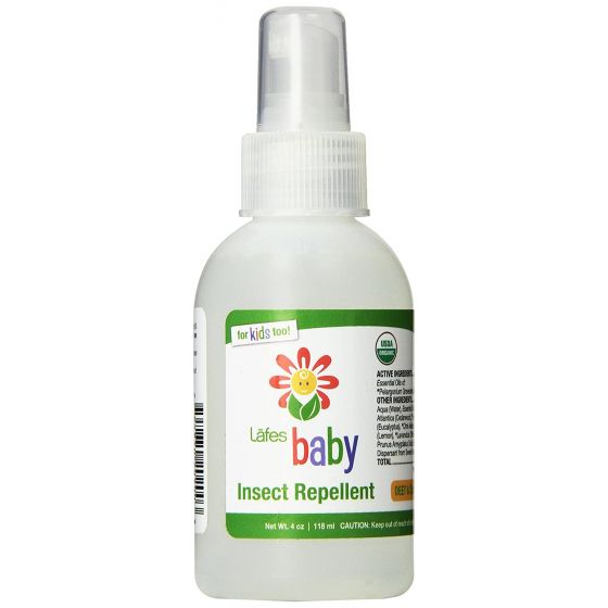 Lafe's Baby Organic Baby Insect Repellent, 4 Ounce