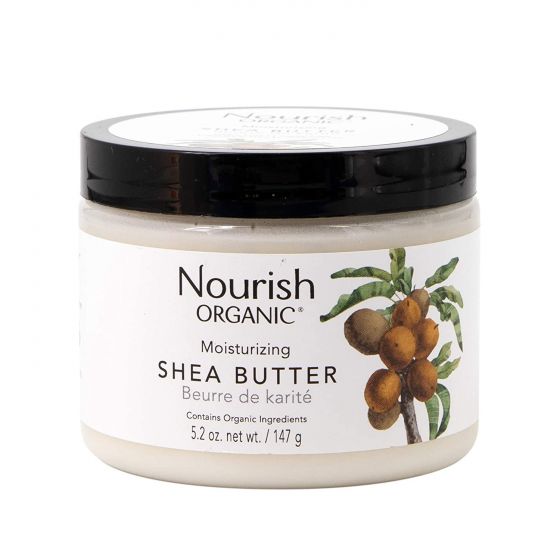 Nourish Organic Intensely Moisturizing Fair Trade Shea Butter 5.2 oz