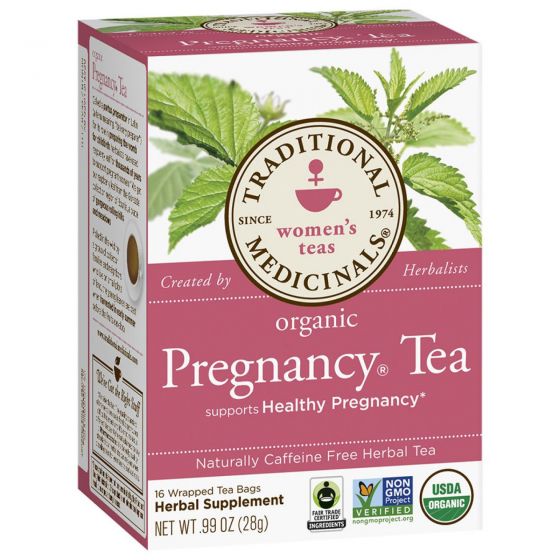 Traditional Medicinals Organic Pregnancy Tea - Caffeine Free - 16 Bags