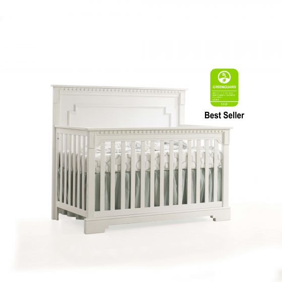 Natart Ithaca 2 Piece Set: “5-in-1” Convertible Crib and Double Dresser