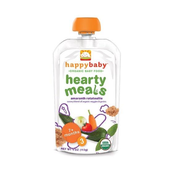 Happy Baby Organic Baby Food Stage 3 Amaranth Ratatouille