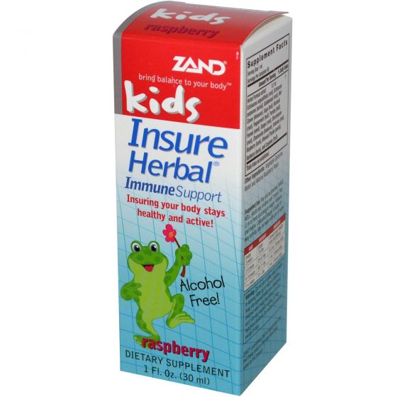 ZAND Kids Insure Herbal® Immune Support Raspberry