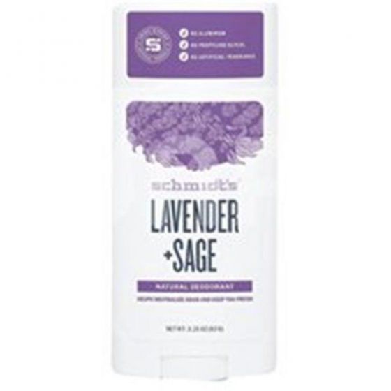 Schmidts 244592 3.25 oz Lavender Plus Sage Deodorant Stick