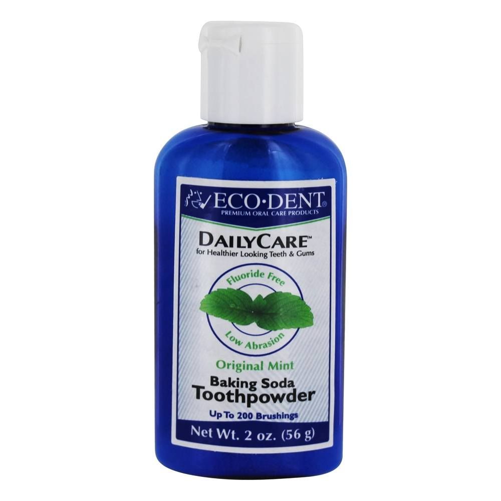 Eco-Dent Toothpowder Daily Care - Mint - 2 oz