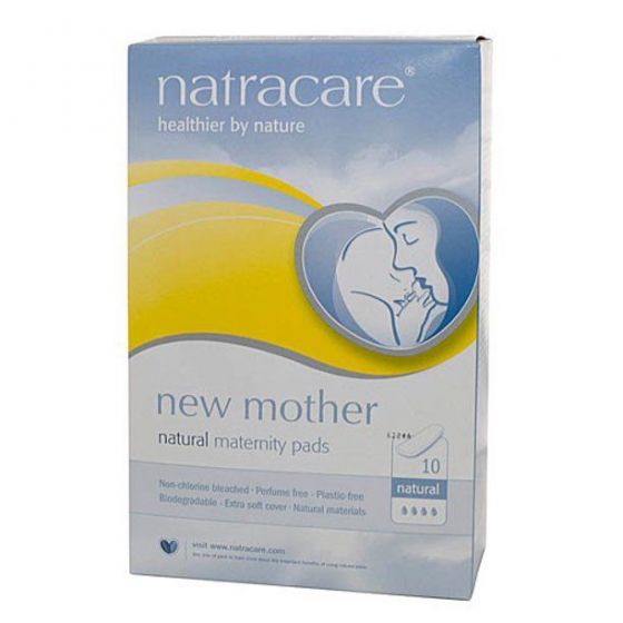 Natracare New Mother Natural Maternity Pads, 10 Ct