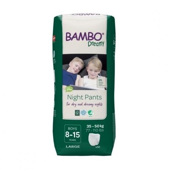 Bambo Nature Premium Eco-Friendly Dreamy Night Pants Boys 8-15 Years