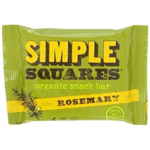 Simple Squares Rosemary Nut and Honey Bar