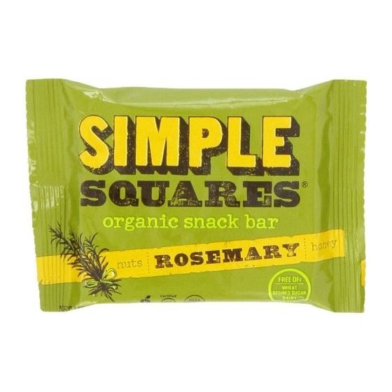 Simple Squares Rosemary Nut and Honey Bar