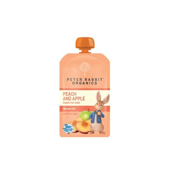 Peter Rabbit Organics Peach and Apple 10 Pack