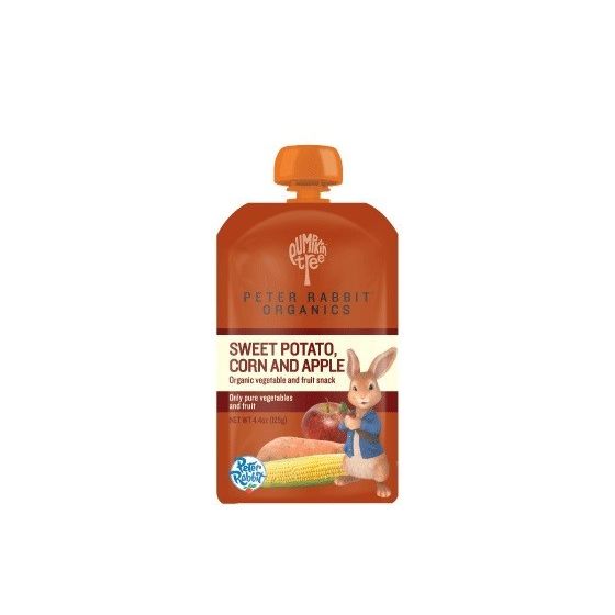 Peter Rabbit Organics Sweet Potato, Corn and Apple 10 Pack