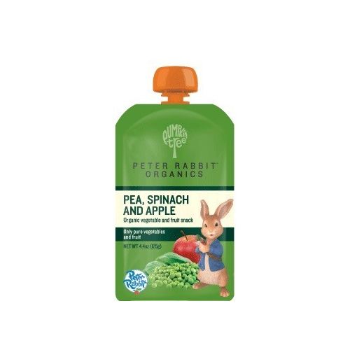 Peter Rabbit Organics Pea, Spinach and Apple 10 Pack
